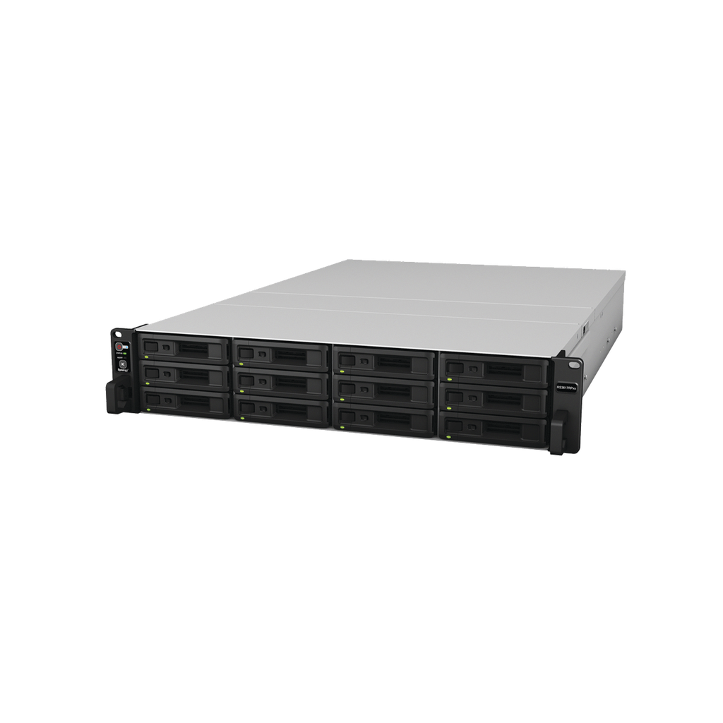 Servidor NAS para rack de 12 bahías / Expandible a 36 bahías / Hasta 432 TB / Doble fuente de poder