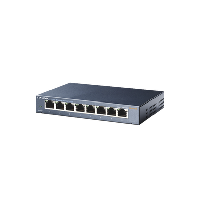 [TL-SG108] Switch Gigabit no administrable de 8 puertos 10/100/1000 Mbps 