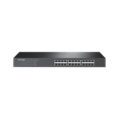 [TL-SF1024] Switch no administrable de 24 puertos 10/100 Mbps para montaje en rack