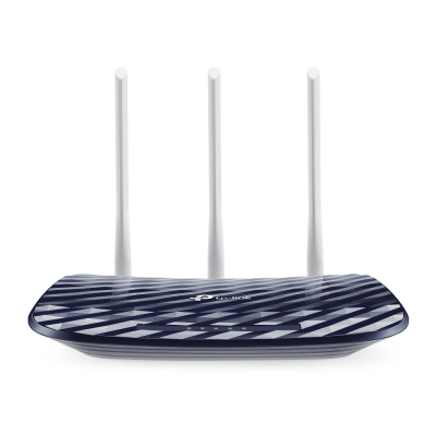 [ARCHERC20] Router Inalámbrico / Boble Banda AC750 / 3 Antenas Externas Omnidireccional / 4 Puertos LAN 10/100 Mbps / 1 Puerto WAN 10/100 Mbps / EasyMesh
