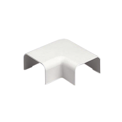 [RAF5IW-E] Conexión en ángulo recto "L", para uso con canaleta LD5, material ABS, Color Blanco Mate