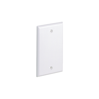 [LP-FP-107] Placa de Pared Ciega Universal, Color Blanco