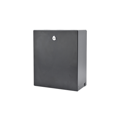 [LP-GPC-24] Gabinete con Punto de Consolidación de 24 Puertos, Compatible con conectores Keystone, Instalación en Pared o techo falso, Se envía el Gabinete Armado.