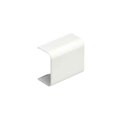 [CF10IW-X] Unión recta, para uso con canaleta LD10, material ABS, Color Blanco Mate