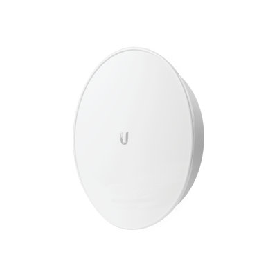 [PBE-5AC-ISO-GEN2] PowerBeam airMAX AC ISO Gen2 hasta 450 Mbps, 5 GHz (5150 - 5875 MHz) con antena integrada de 25 dBi con aislamiento RF y radomo incluido