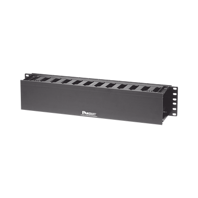 [WMPF1E] Organizador de Cables Horizontal PatchLink, Sencillo (Solo Frontal), Para Rack de 19in, 2UR