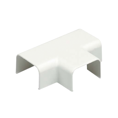 [TF10IW-X] Accesorio en "T", para uso con canaleta LD10, material ABS, Color Blanco Mate