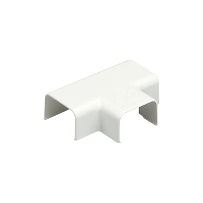 [TF5IW-E] Conexión en "T", para uso con canaleta LD5, material ABS, Color Blanco Mate