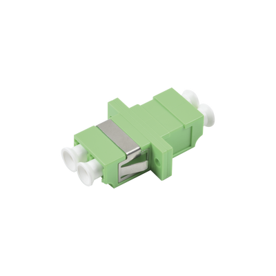 Módulo Acoplador de Fibra Óptica Duplex LC/APC a LC/APC Compatible con Fibra Monomodo