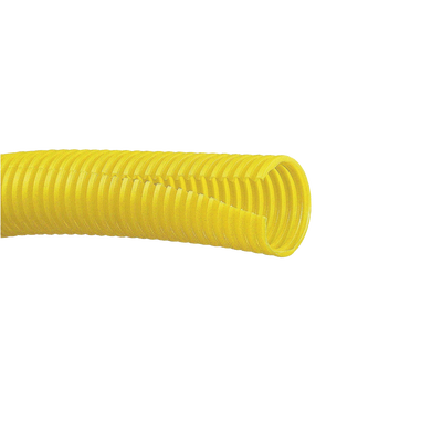 [CLT150F-X4] Tubo Corrugado Abierto para Protección de Cables, 1.50in (38.1 mm) de Diámetro, 3.1 m de Largo, Color Amarillo
