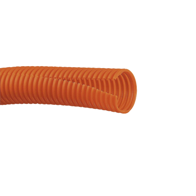 [CLT50F-C3] Tubo Corrugado Abierto para Protección de Cables, .50 (12.7 mm) de Diámetro, 30.5 m de Largo, Color Naranja