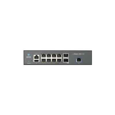 [MX-EX2010XXA-U] Switch inteligente cnMatrix EX2010 capa 3 de 13 puertos (8 Ethernet Gigabit, 2 SFP, 1 consola, 1 MNGMT, 1 USB) administración desde la Nube