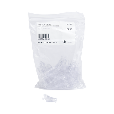 Bota Protectora Opcional, Para Plug P6U-8-8 de Siemon, Bolsa con 50 Piezas