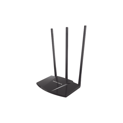 [MW330HP] Router N de alta potencia 300 Mbps / 1 Puerto WAN 10/100 / 3 Puertos LAN 10/100 / Chip PA (potencia transmisión 2x) / 3 Antenas de 7 dBi
