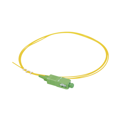 Pigtail de Fibra Óptica Monomodo SC/APC, Simplex de 1 Metro (3.28 Pies)