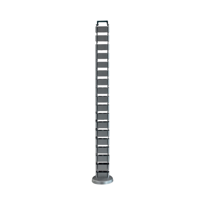 Organizador de Cables Vertical Articulado, Ideal para Llevar los Cables del Piso a Mesa o a la Cubierta del Escritorio de Manera Segura