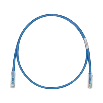Cable de Parcheo TX6, UTP Cat6, 24 AWG, CM, Color Azul, 4.57 Metros (15 Pies)