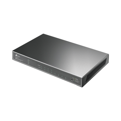[TL-SG2008P] Switch PoE JetStream SDN Administrable 8 puertos 10/100/1000 Mbps, 4 puertos PoE, 62W, administración centralizada OMADA SDN 