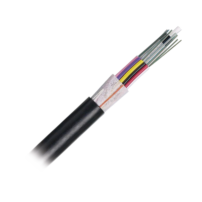 Cable de Fibra Óptica de 24 Hilos, OSP (Planta Externa), No Armada (Dieléctrica), 250um, Monomodo OS2, Precio Por Metro