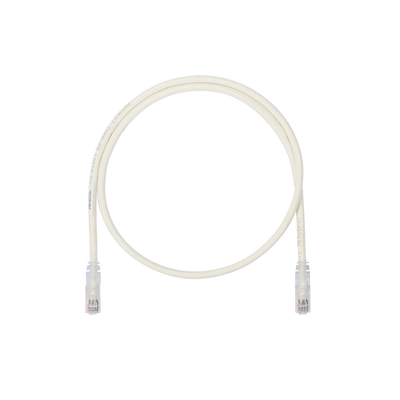 Cable de Parcheo UTP, Cat6A, 24 AWG, CM, Color Blanco, 1.52 Metros (5 Pies)