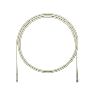 Cable de Parcheo UTP, Cat6A, 24 AWG, CM, Color Gris, 2.13 Metros (7 Pies)