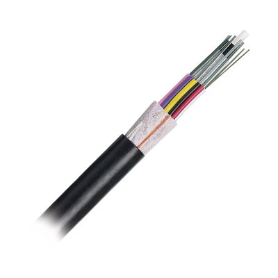 Cable de Fibra Óptica 6 Hilos, OSP (Planta Externa), No Armada (Dieléctrica), MDPE (Polietileno de Media Densidad), Multimodo OM4 50/125 Optimizada, Precio Por Metro