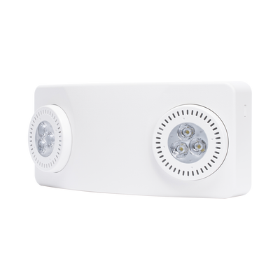 [SF-1960-LF] Luz de Emergencia Dual LED /520lm/uso rudo/montaje en pared o techo/batería de respaldo incluida