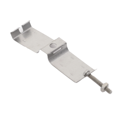 Sujetador de Doble Click para Cable Coaxial de 1 1/4 Pulgadas - Paquete de 10 Piezas