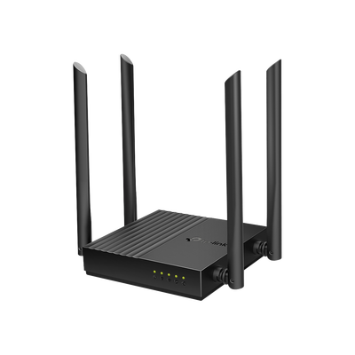 [ARCHERC64] Router Inalámbrico AC 1200 / Doble Banda MU-MIMO / 1 puerto WAN 10/100/1000 Mbps / 4 puertos LAN 10/100/1000 Mbps / Compatible con EasyMesh / Administración Web o App Tether