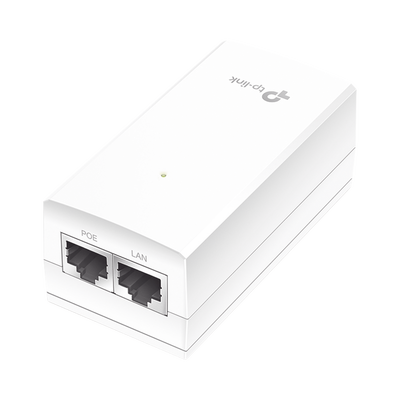 [TL-POE2412G] Inyector PoE Pasivo de 24V / 2 puerto 10/100/1000 Mbps / Plug and Play / Montaje en Pared
