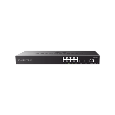 [GWN7801] Switch Gigabit Administrable / 8 puertos 10/100/1000 Mbps + 2 Puertos SFP Uplink / Compatible con GWN Cloud.