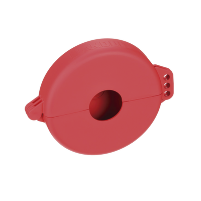 [PSL-V6A] Dispositivo de Bloqueo LOTO para Válvulas de Compuerta, Para Diámetros de 3 a 6.5", Color Rojo