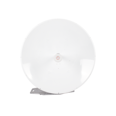 Antena direccional de 4 ft, 5.1 a 7.125 GHz, Ganancia 36 dBi, Conectores RP-SMA Hembra, Polarización doble, incluye montaje para torre o mástil 