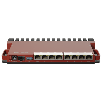 Router con CPU ARM / 8 Puertos GE / SFP 2.5G / montaje 1U