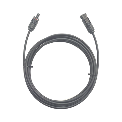 [CFMC41MBLK] Cable Fotovoltaico / 1 metro / Color Negro / Calibre 10 AWG / Terminal MC4-Macho y Hembra en  ambos extremos