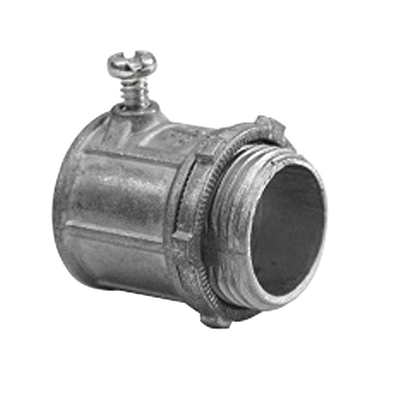 Conector de 1 1/2" para Tubo Pared Delgada con Tornillos Opresores.