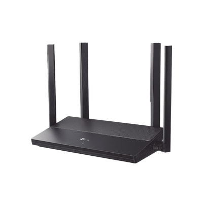 Router WiFi 6 AX 1500 Mbps / MU-MIMO 2X2 y OFDMA / 1 Puerto WAN Gigabit / 3 Puertos LAN Gigabit / Soporta IPV6 y TR-069 / 4 Antenas Beamforming / Seguridad WiFi WPA3