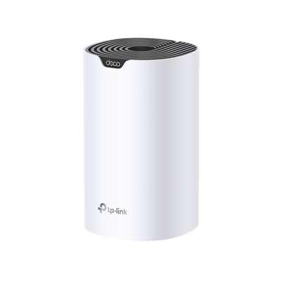 Router Inalámbrico MESH Interior para Hogar / Doble Banda Wi-Fi 5 AC1900 Mbps / 3 Puerto Gigabit WAN/LAN / 3 Antenas Internas / Administración Mediante la App Deco (iOS, Android) 