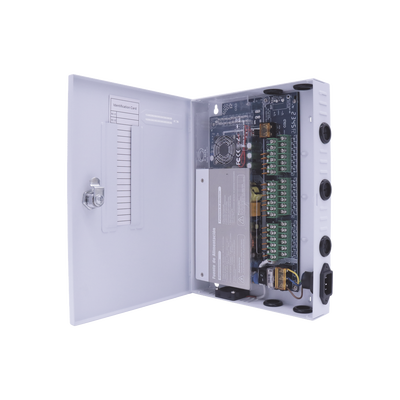 Fuente PREMIUM / 11-15 V / 18 canales / 30 A / Alta tecnología en seguridad / Doble ventilador / Hasta 1.85 Amperes por Salida / Filtro de Ruido por canal / Diseño de alta gama.