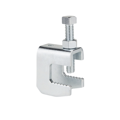 Mordaza de Acero Fija barras de 3/4", para varilla roscada de 3/8".