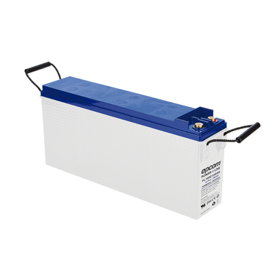 [PL100D12SIDE] Batería Ciclo Profundo 12V, Terminales Laterales , 100 Ah / AGM-VRLA / Uso en Aplicación Fotovoltaica /Terminales Tipo Tornillo T4