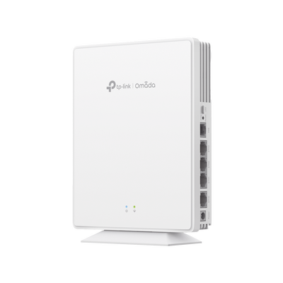 [EAP610GP-DESKTOP] Punto de Acceso GPON Omada / WiFi 6 AX1800 / 1 puerto GPON / 1 Puerto FXS / 4 Puertos 10/100/1000 RJ45 / Wi-Fi 6 AX1800 / Mesh Omada / Configuración por Controlador o Stand-Alone / Para Montaje en Escritorio-Pared