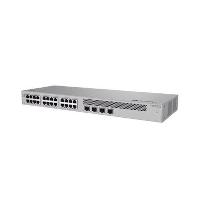 [S220S-24T4JX] Switch de Acceso Gigabit Administrable Capa 2 / 24 puertos 10/100/1000 Mbps / 2 Puertos 2.5GE SFP + 2 Puertos 10GE SFP+ Uplink  / ERPS / IMGP Snooping / DHCP Snooping / Administración Nube Gratis