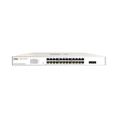 [WI-PCES326GF] Switch Administrable PoE  / 24 puertos PoE af/at Gigabit /  2 x SFP Gigabit / Administración Cloud Gratuita / Presupuesto 370 W