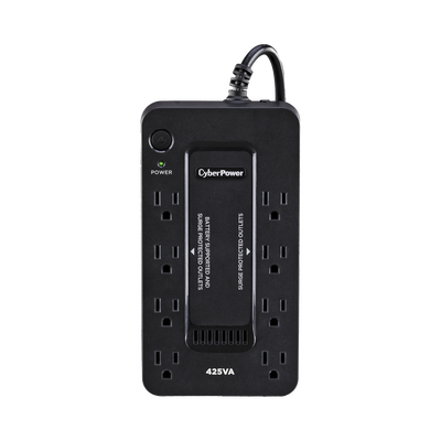 [ST425] UPS de 425 VA/255 W, Topología Standby, Entrada 120 Vca NEMA 5-15P, Tipo Gabinete Compacto, Con 8 Tomas NEMA 5-15R