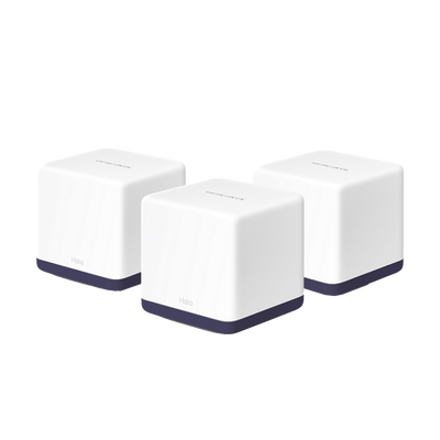 [H50G3PACK] KIT de Sistema Inalámbrico H50G Mesh / Doble banda 2.4GHz y 5GHz AC 1900Mbps / 3 Puertos 10/100/1000 Mbps / Control vía App / Roaming Continuo