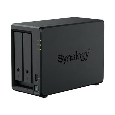 [DS725+] NAS Synology DiskStation DS725+ | 2 Bahías | Expandible hasta 7 Unidades | 2 Ranuras M.2 NVMe | Puerto 2.5GbE | Rendimiento 276 MB/s Lectura y 224 MB/s Escritura | Compatible con Unidad de Expansión DX525.