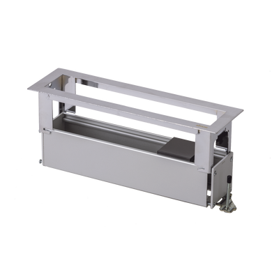 Caja Para Instalación en Escritorio para Voz, Datos o Contactos Eléctricos / Capacidad para 4 Módulos / Salida de Cables Posterior / Los Módulos se Adquieren Aparte / (KFC134/14CY)