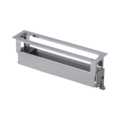 Caja Para Instalación en Escritorio para Voz, Datos o Contactos Eléctricos / Capacidad para 6 Módulos / Salida de Cables Posterior / Los Módulos se Adquieren Aparte / (KFC136/14CY)
