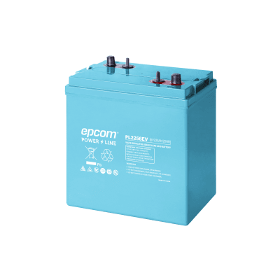 Batería Marina de  Ciclo Profundo 6V@225Ah, AGM-VRLA Terminal F22(m8), F14, 1035A CCA/  Montacargas. / Plataformas Genie /Maquina Jenny, Carritos de Golf